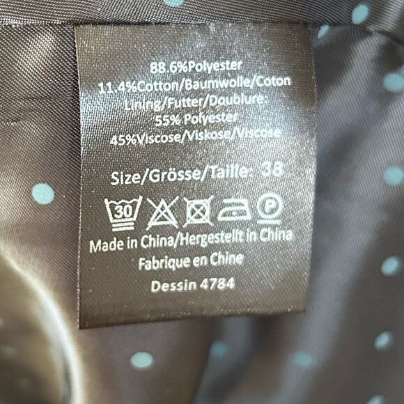 Baum Und Pferdgarten Sashenka Skirt in Blue Metallic Size Medium Gently Used - Picture 6 of 6